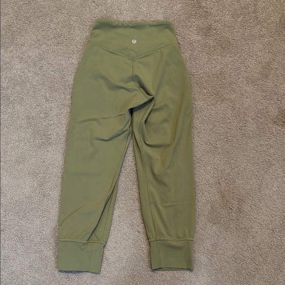 Lululemon Athletica Olive Green Align Joggers - Picture 3 of 6